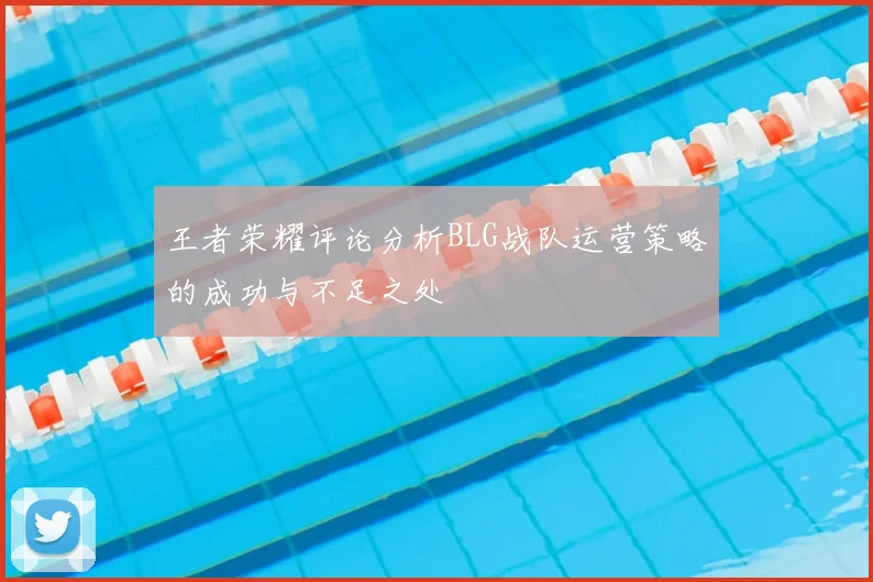王者荣耀评论分析BLG战队运营策略的成功与不足之处